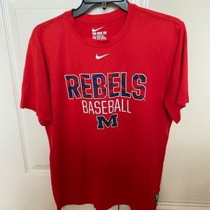 Mens Nike Ole Miss Baseball T-Shirt